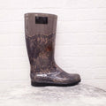 VALENTINO LACE PRINT RUBBER RAIN BOOTS - SIZE 38