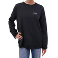 VALENTINO LOGO BLACK SWEATSHIRT - SIZE L