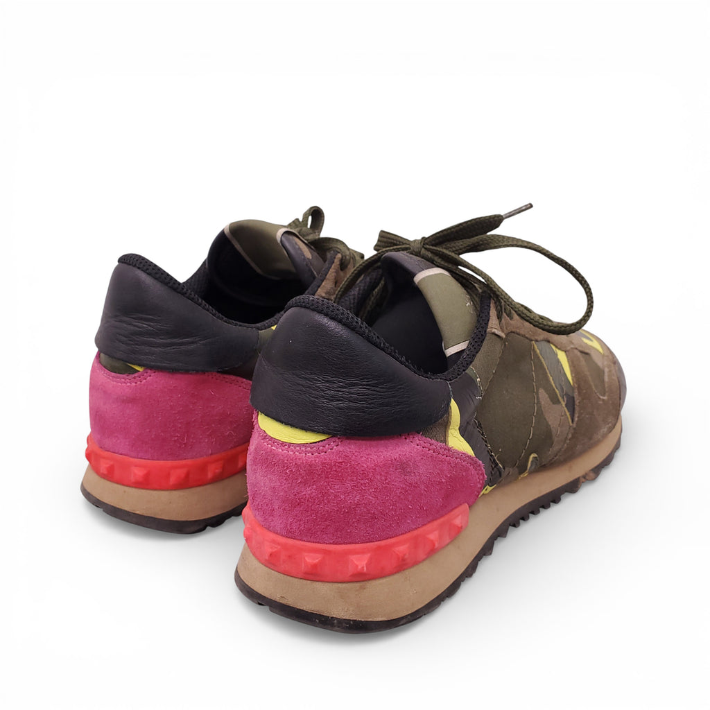 VALENTINO ROCKSTUD ARMY SNEAKERS - SIZE 40