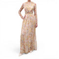VALENTINO RUNWAY YELLOW FLORAL GOWN - SIZE 40