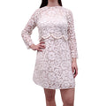 VALENTINO WHITE LACE DRESS WITH ROCKSTUD DETAILS - SIZE 8