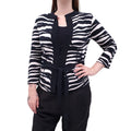 VALENTINO ZEBRA PRINT SWEATER - SIZE L