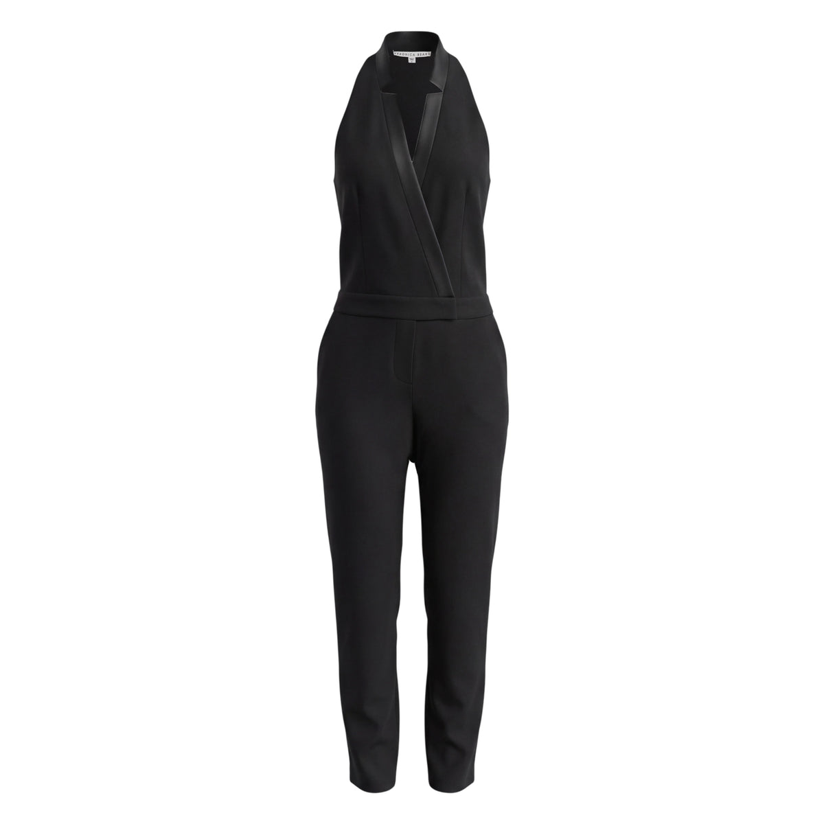 VERONICA BEARD BLACK TUXEDO JUMPSUIT - SIZE 2