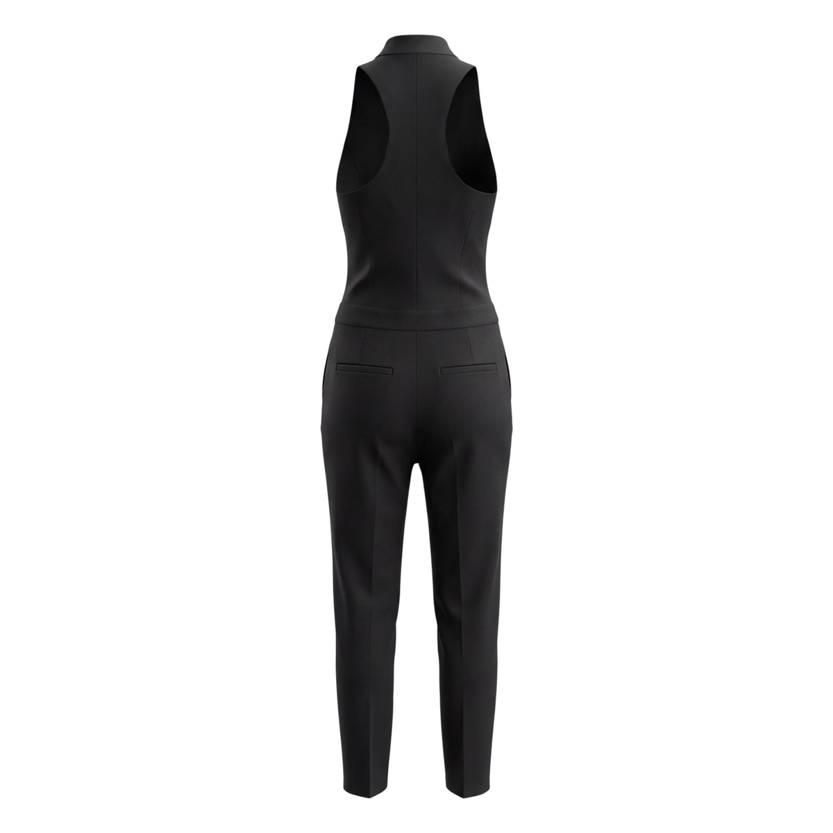 VERONICA BEARD BLACK TUXEDO JUMPSUIT - SIZE 2