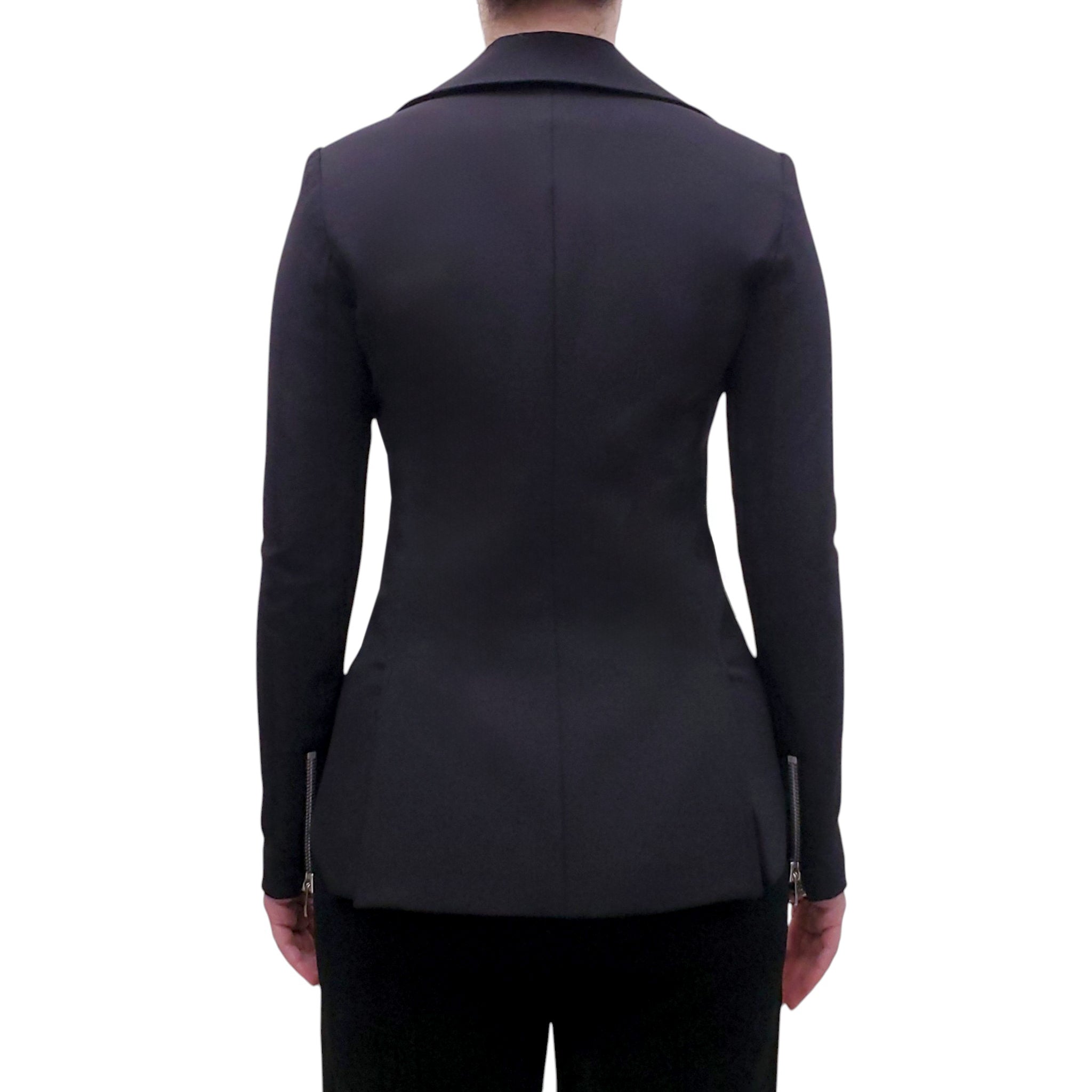 VERONICA BEARD MOTO JACKET WITH DICKIE - SIZE 0