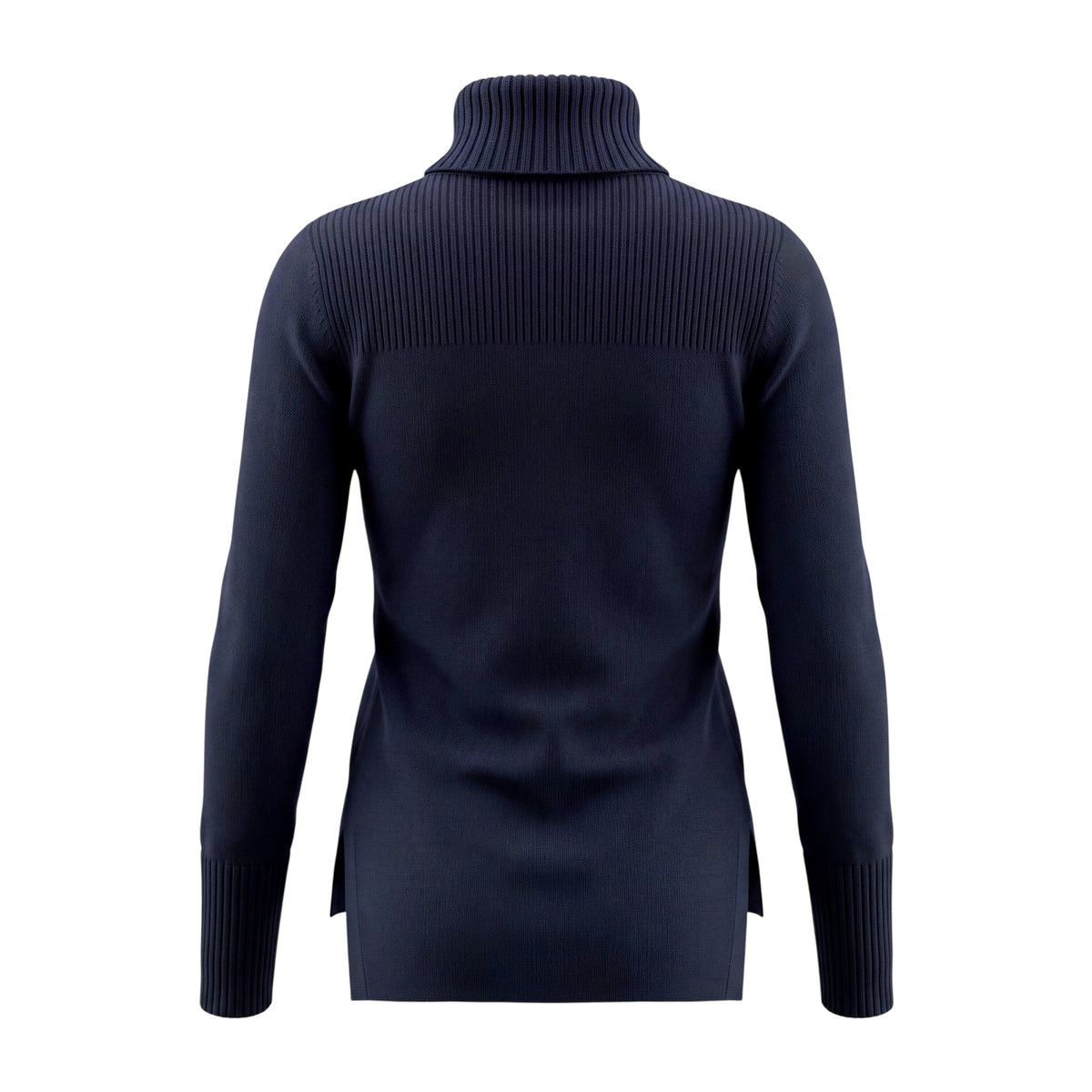 VERONICA BEARD NAVY BLUE TURTLENECK - SIZE S