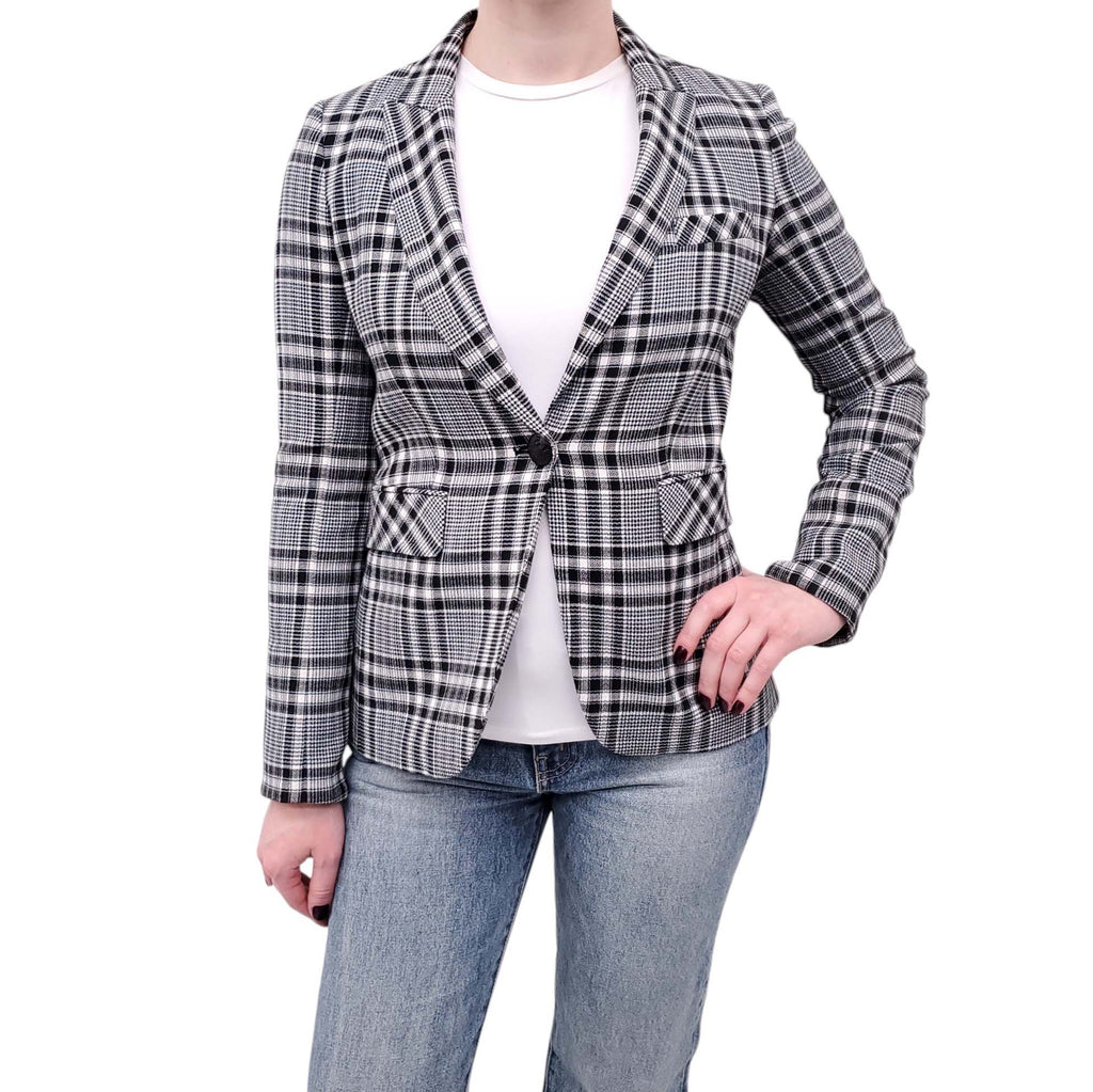 VERONICA BEARD PLAID JACKET - SIZE 2
