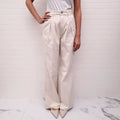 VERONICA BEARD 'MIA' WIDE LEG DOUBLE PLEATED JEANS - SIZE 27