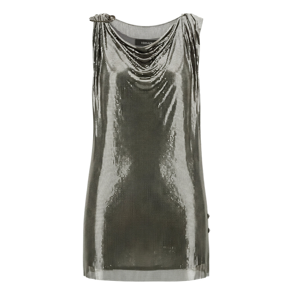 VERSACE CHAIN MAIL DRESS - SIZE 42