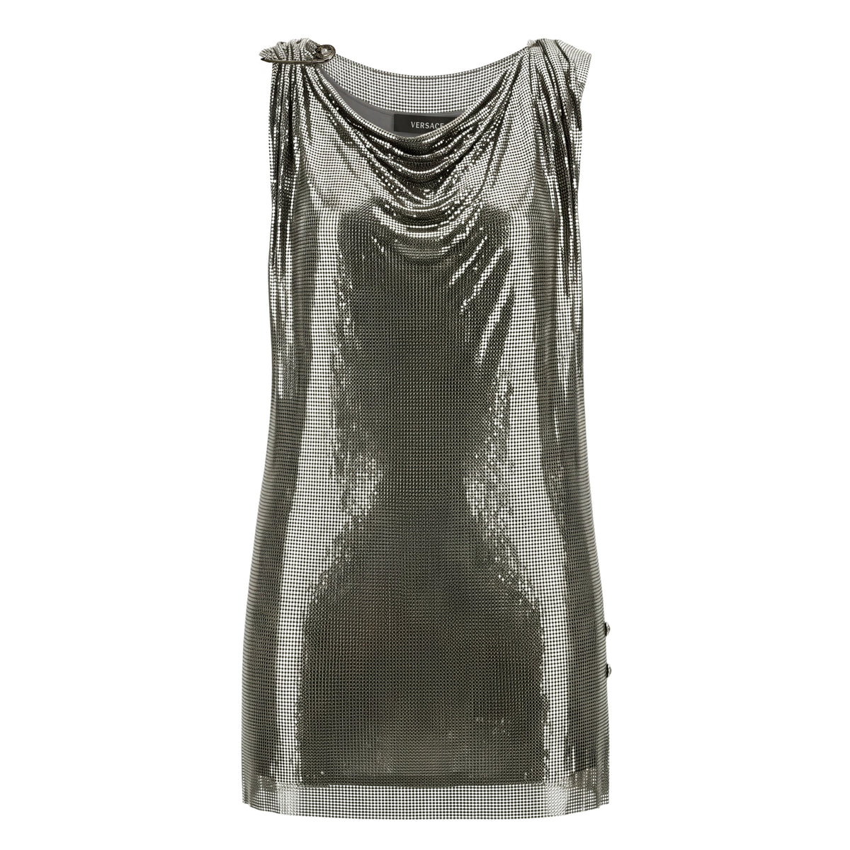 VERSACE CHAIN MAIL DRESS - SIZE 42