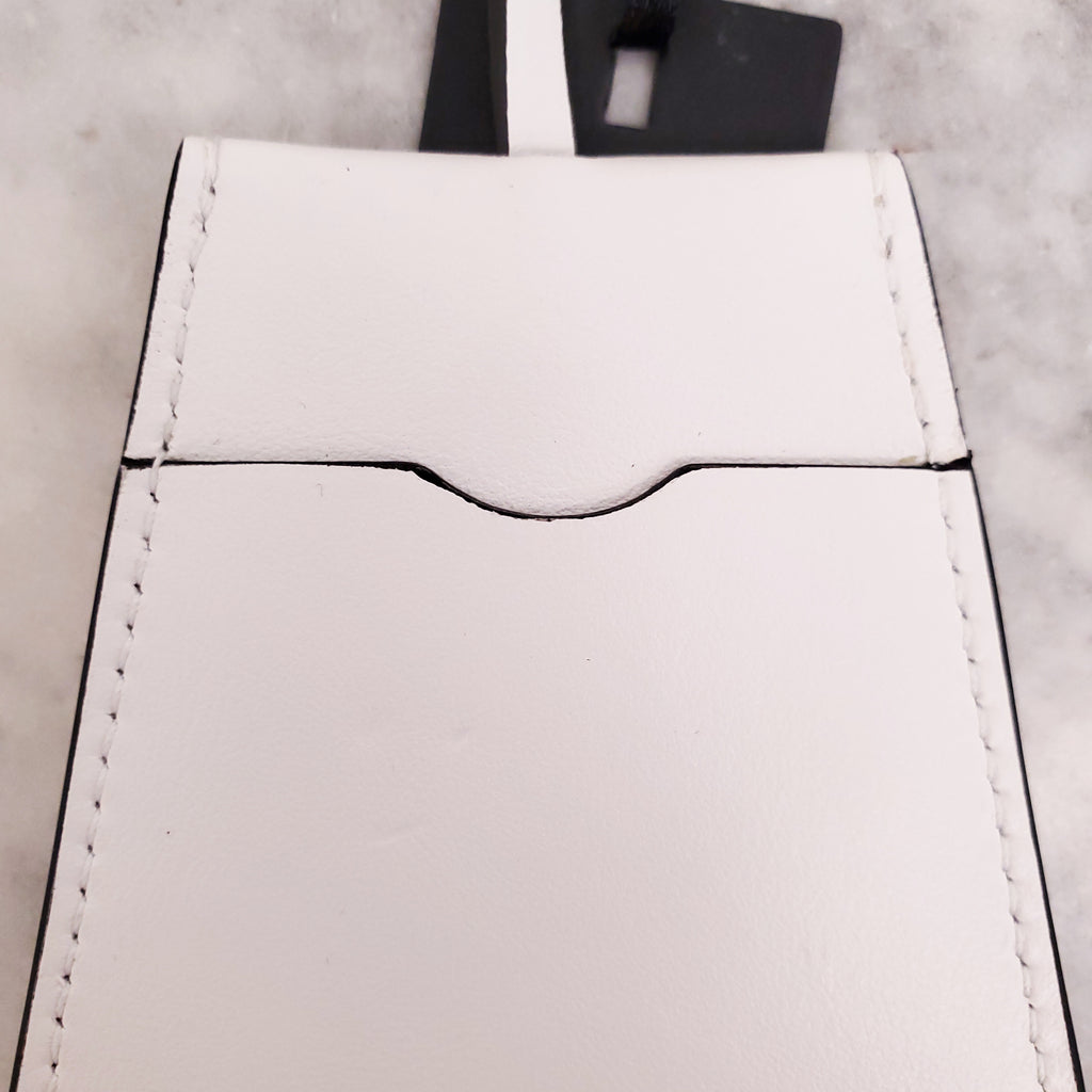VERSACE WHITE STARFISH BAG CHARM
