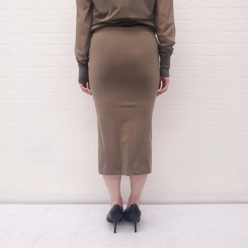 WOLFORD GREEN SKIRT SET - SIZE L