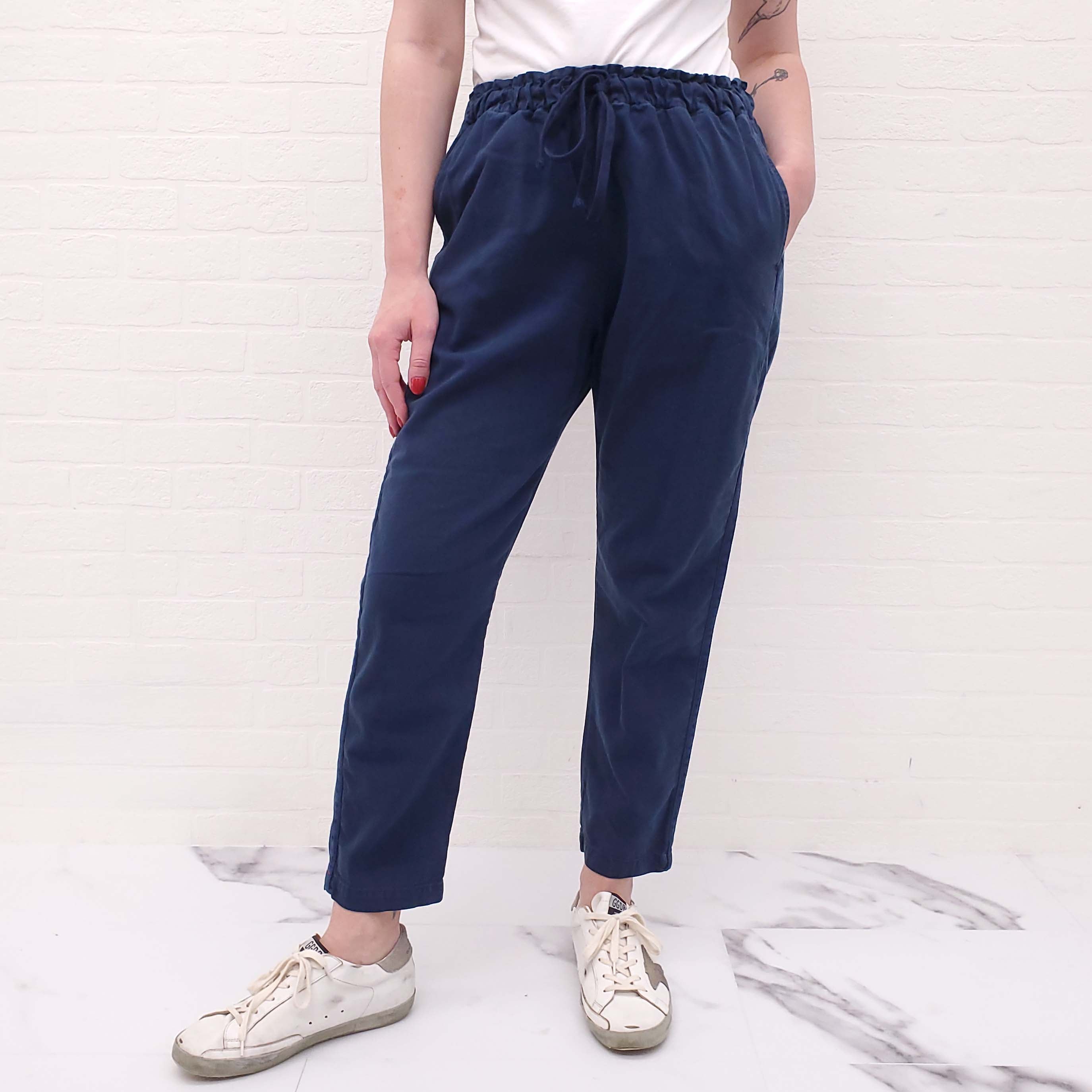 XIRENA BLUE TROUSERS - SIZE S