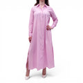 XIRENA PINK COTTON MAXI DRESS - SIZE XS