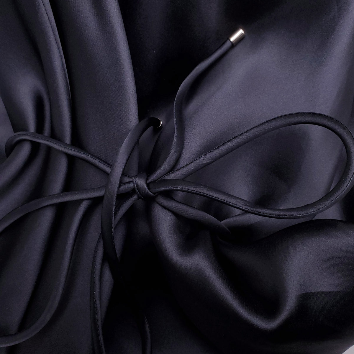 ZIMMERMANN BLACK LUMINOSITY SLIP GOWN - SIZE 0