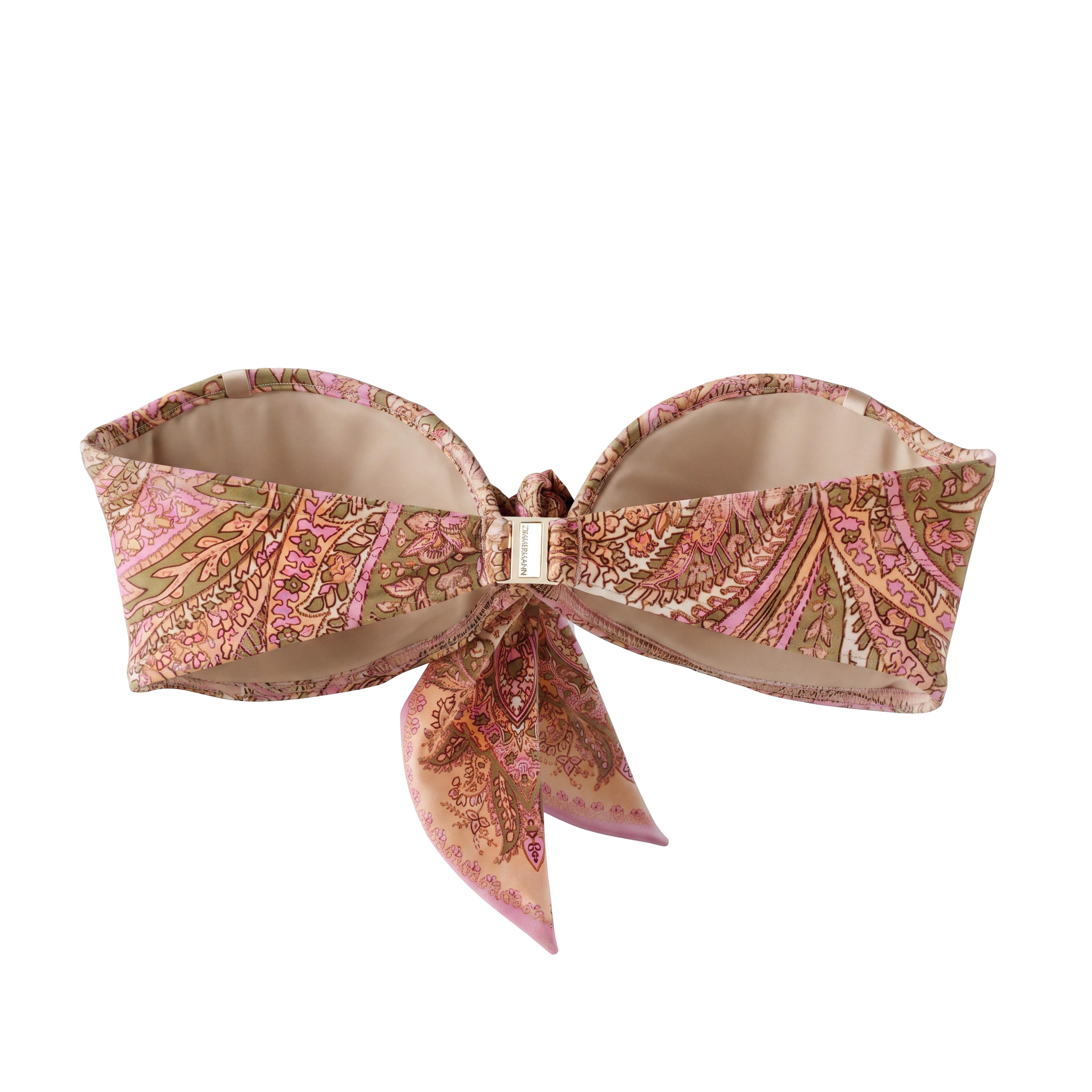 ZIMMERMANN BRIGHTON SCARF TIE BIKINI TOP - SIZE 2 (US 8)