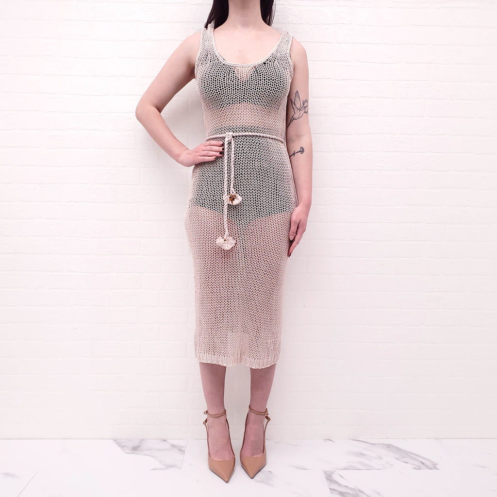 ZIMMERMANN KNIT COVER UP DRESS - SIZE 1