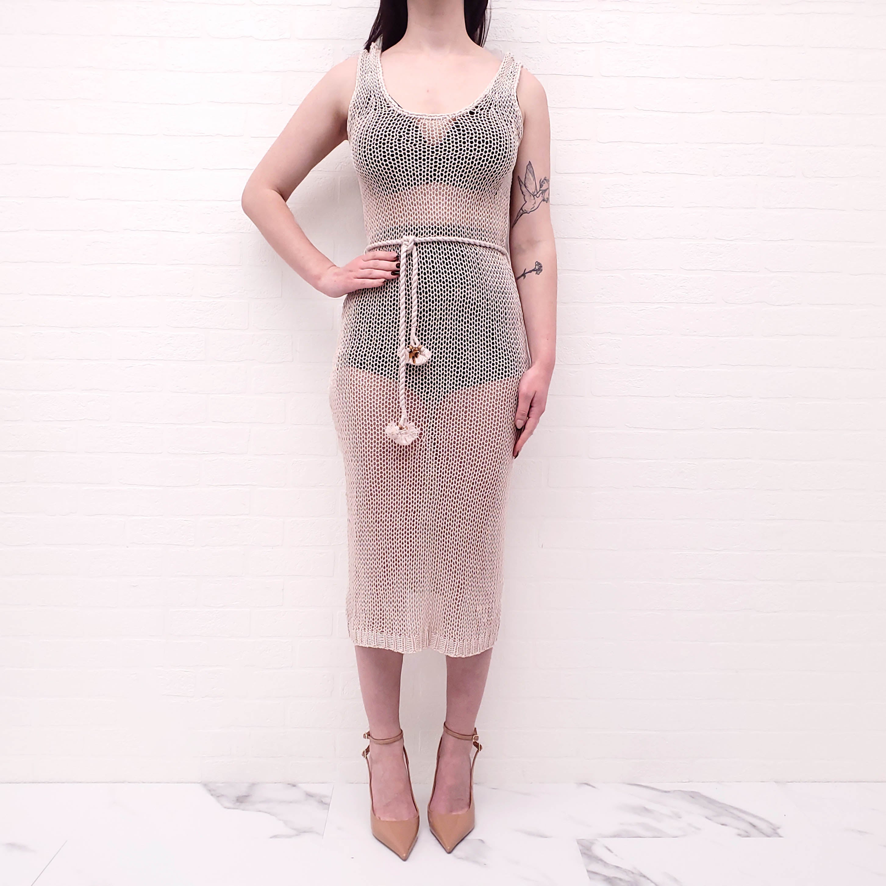 ZIMMERMANN KNIT COVER UP DRESS - SIZE 1