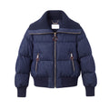 ZIMMERMANN LUMINOSITY DENIM DOWN JACKET - SIZE 2 (US 8)