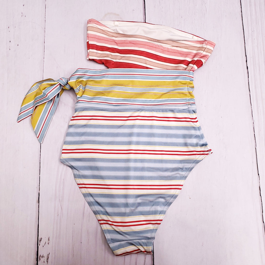 ZIMMERMANN PATTIE SCARF TIE BATHING SUIT - SIZE 0