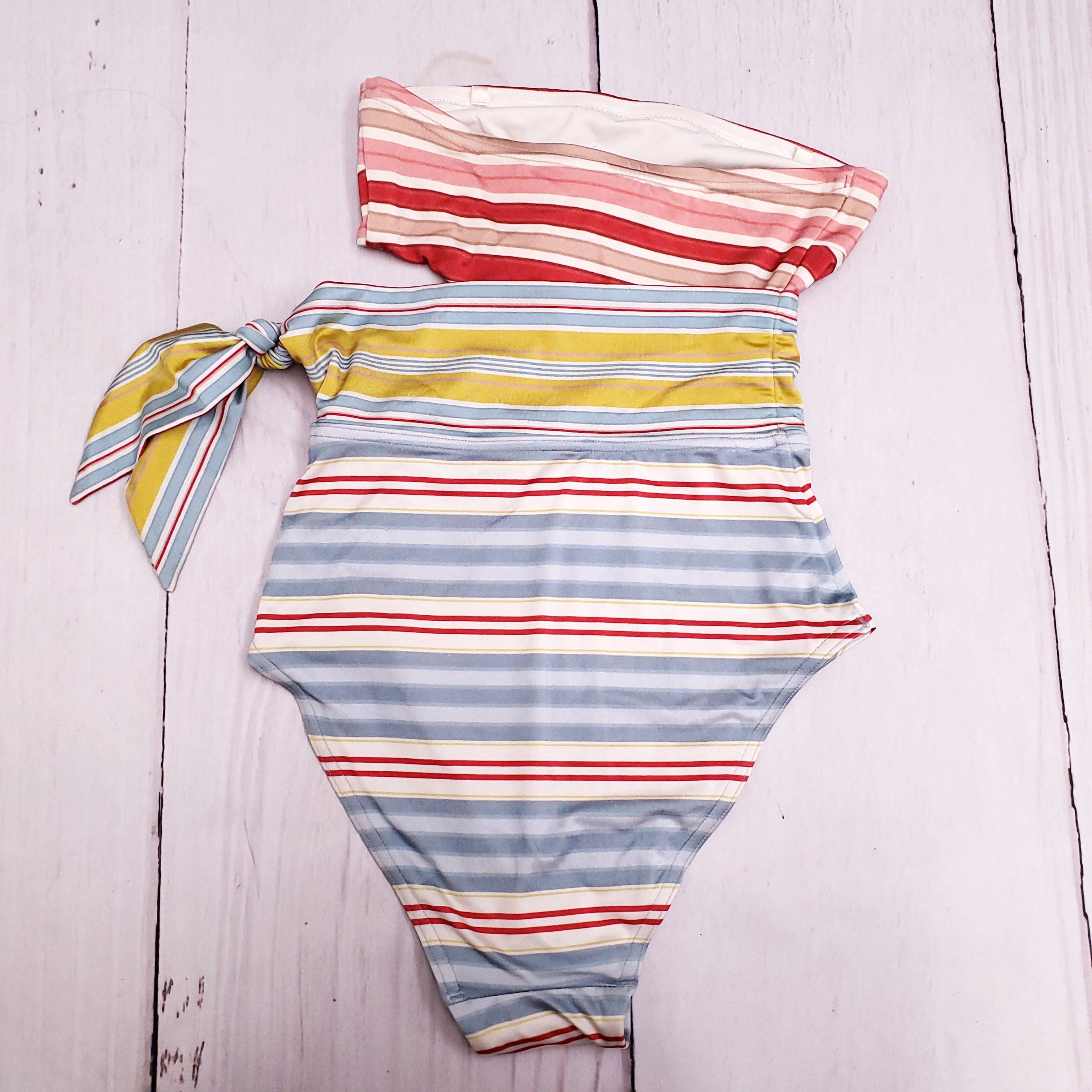 ZIMMERMANN PATTIE SCARF TIE BATHING SUIT - SIZE 0