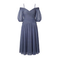 ZIMMERMANN PLEATED MIDI DRESS - SIZE 0 (US 4)