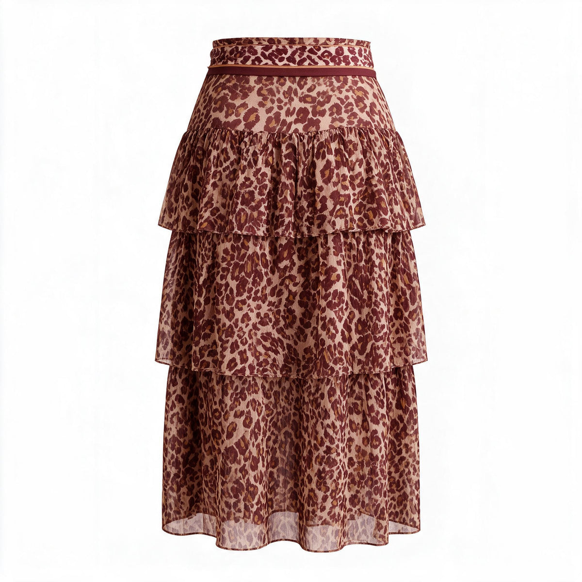 ZIMMERMANN RESISTANCE TIERED SKIRT - SIZE 1 (US 6)