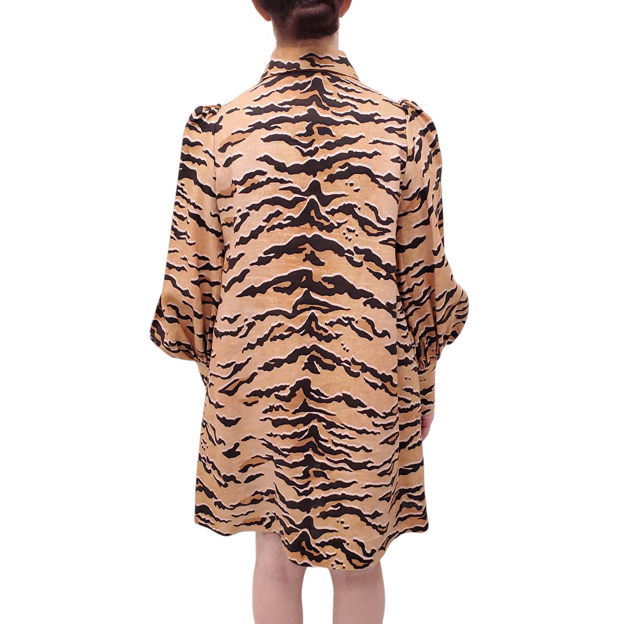 ZIMMERMANN TIGER PRINT DRESS