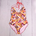 ZIMMERMANN VIOLET KNOTTED BATHING SUIT - SIZE 4