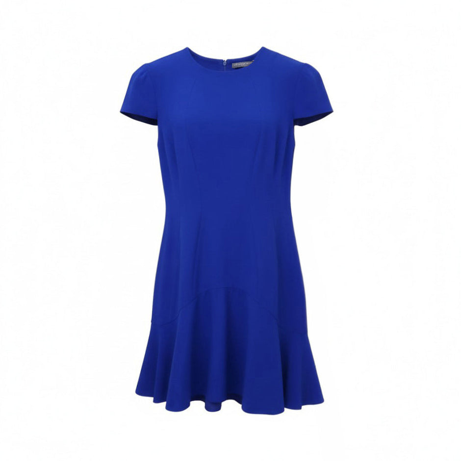 ALEXANDER MCQUEEN ROYAL BLUE DRESS - SIZE 48