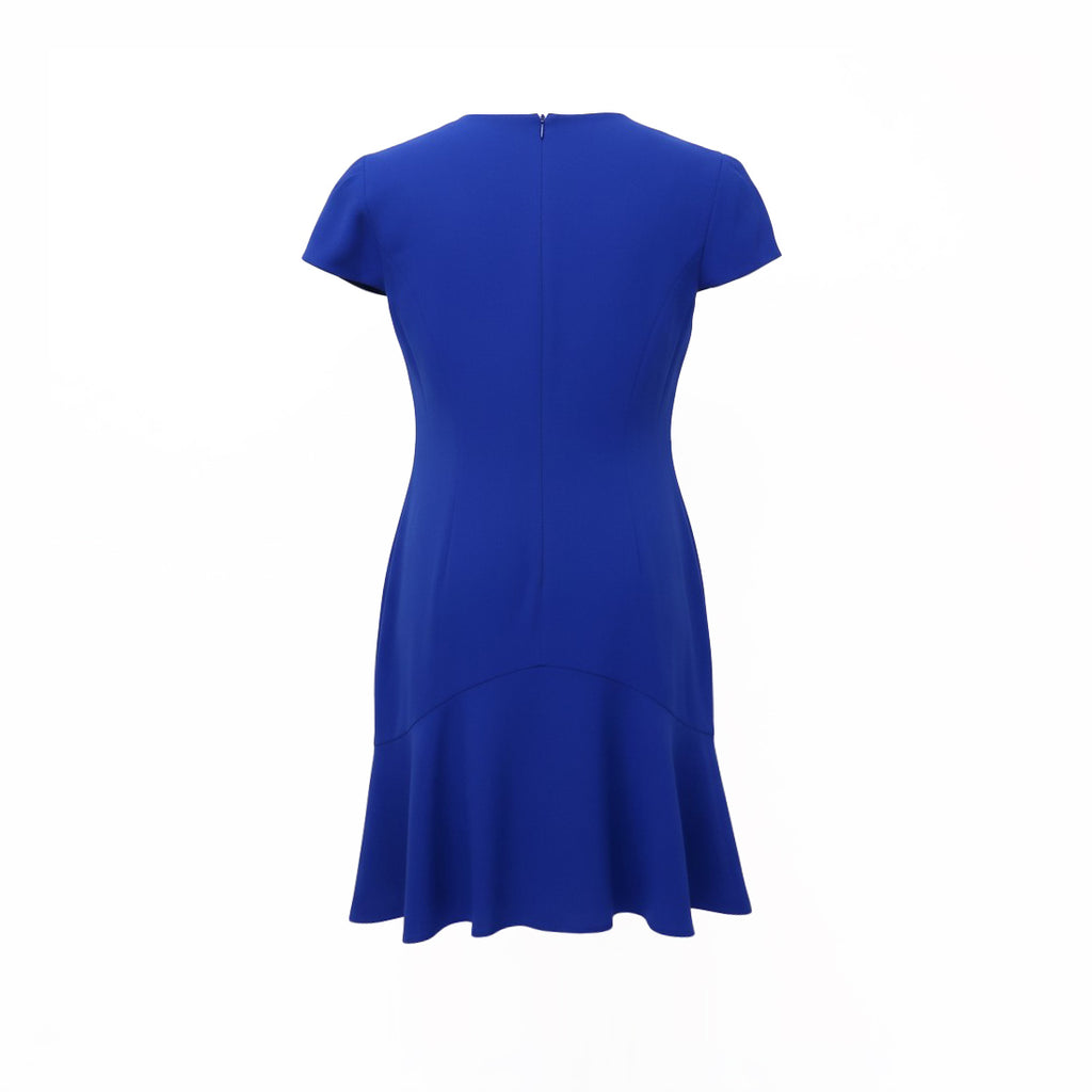 ALEXANDER MCQUEEN ROYAL BLUE DRESS - SIZE 48