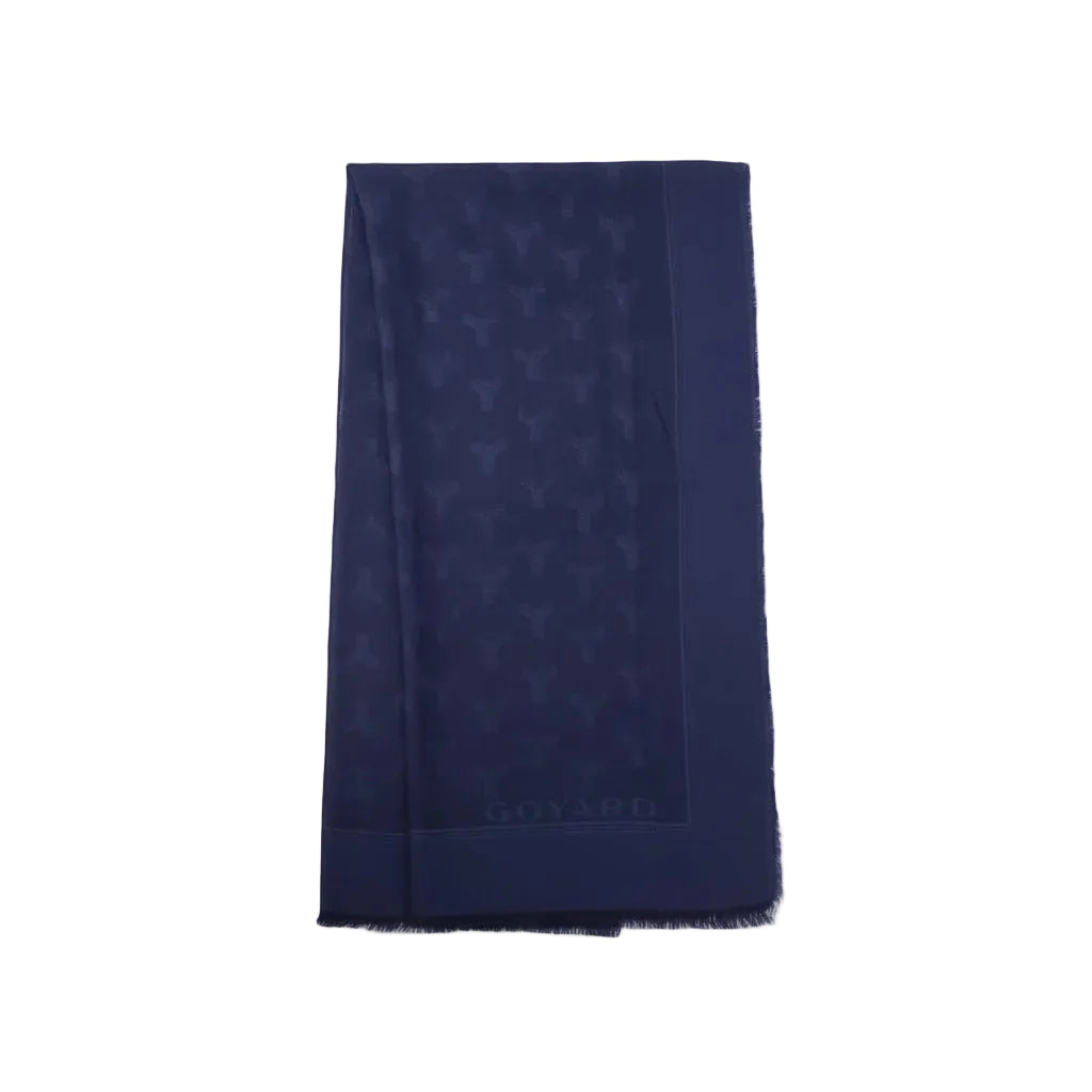 GOYARD NAVY BLUE SHAWL