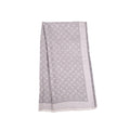 LOUIS VUITTON GREY MONOGRAM TWO-TONE SCARF