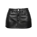 HELMUT LANG LEATHER MINI SKIRT - SIZE 0