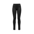 KHAITE BLACK SLIT LEGGINGS - SIZE M