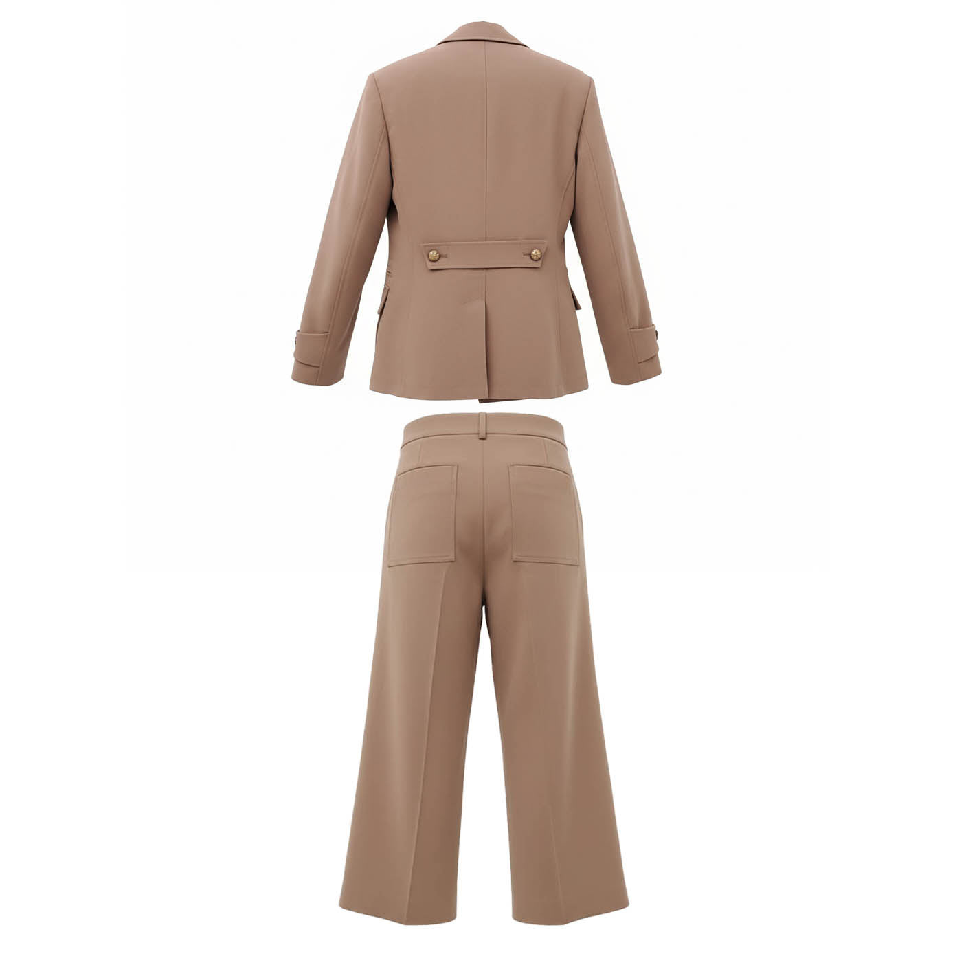 SMYTHE NUDE MILITARY JACKET SUIT - SIZE 12