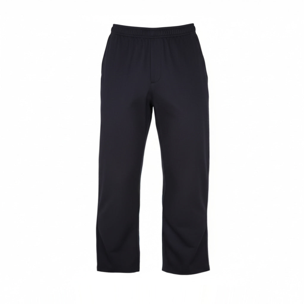 HELMUT LANG BLACK VISCOSE TROUSERS - SIZE 2
