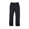 HELMUT LANG BLACK VISCOSE TROUSERS - SIZE 2