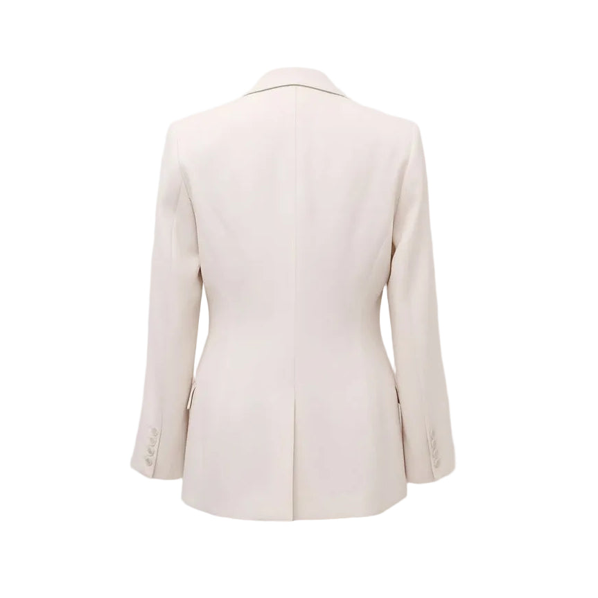 SMYTHE CREAM SUIT SET (BLAZER & VEST) - SIZE 8