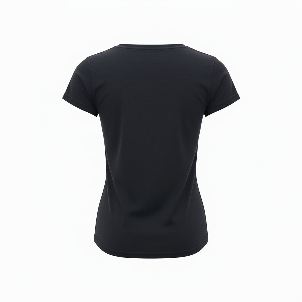 GUCCI BLACK LOGO SHORTSLEEVE T-SHIRT - SIZE L