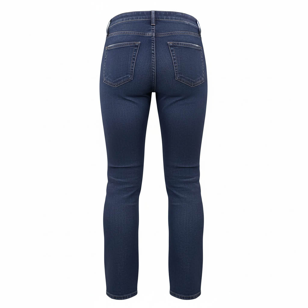 KHAITE 'BENNY' DARK BLUE JEANS - SIZE 26