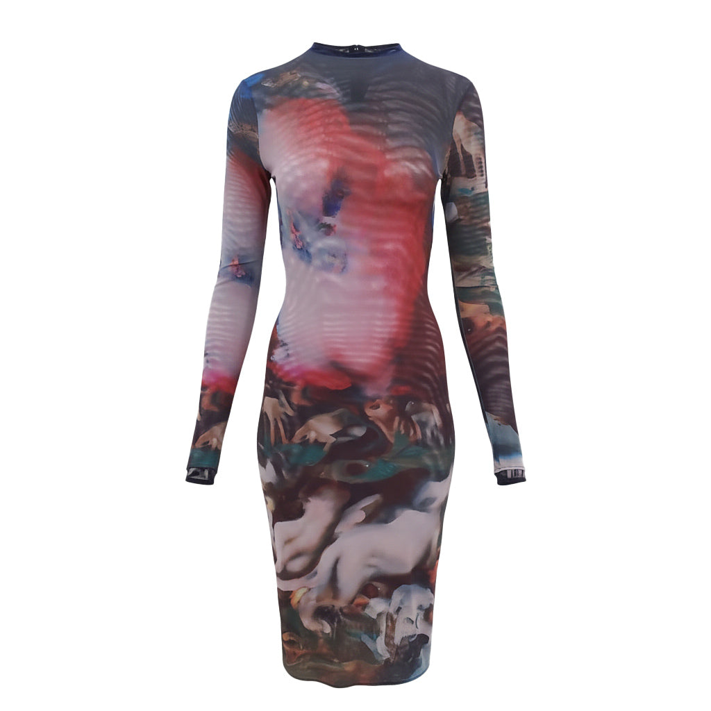MUGLER 'IMPOSSESSION' DRESS - SIZE 38