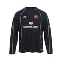BALENCIAGA OVERSIZED MANCHESTER UNITED LONG SLEEVE JERSEY - SIZE 1 (S)