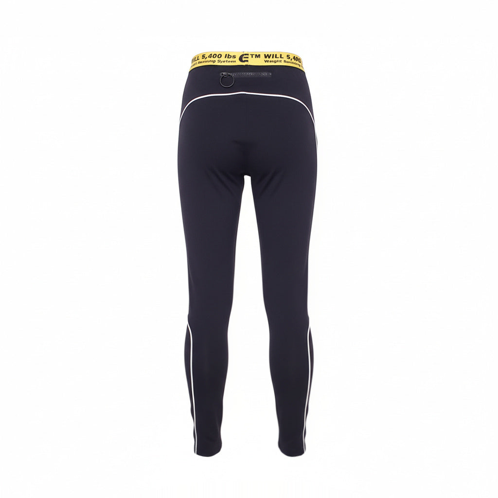 OFF-WHITE LOGO STRETCH LEGGINGS - SIZE XS