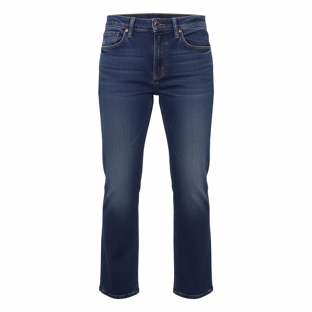 KHAITE 'BENNY' DARK BLUE JEANS - SIZE 26