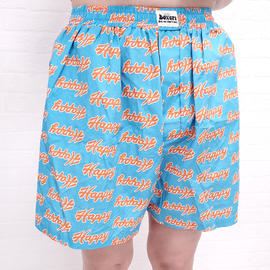 NATASHA ZINKO GRAPHIC BOXER SHORTS($500) - SIZE M
