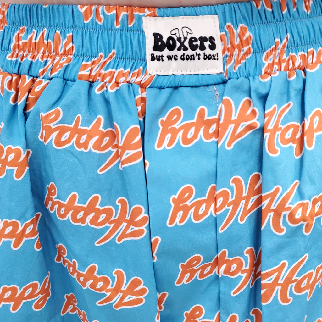 NATASHA ZINKO GRAPHIC BOXER SHORTS($500) - SIZE M