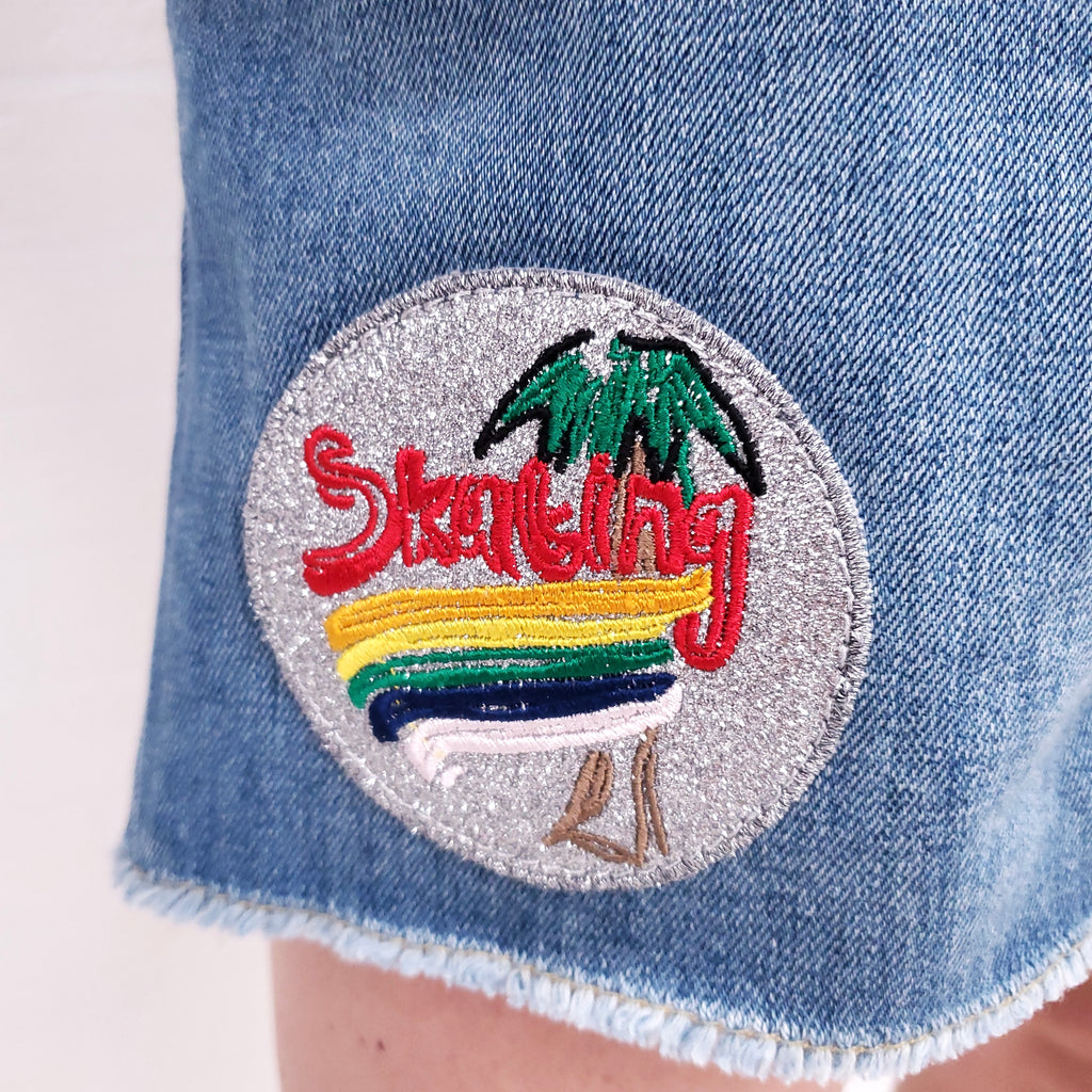 MIRA MIKATI COMBI SHORTS - SIZE 38