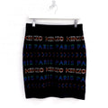 KENZO LOGO PATTERN SKIRT - SIZE L