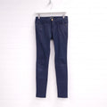 CURRENT/ELLIOT BLUE LEATHER PANTS - SIZE 25